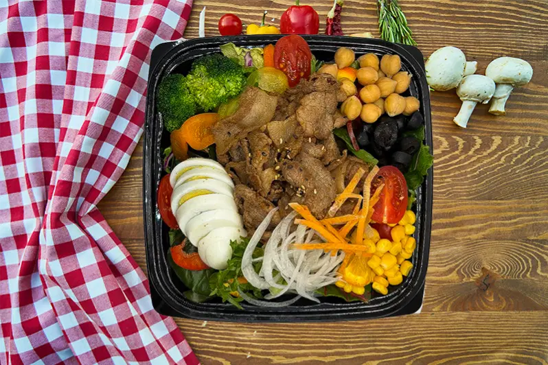 샐러드 도시락 이미지 4