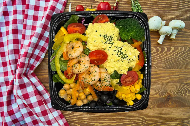 샐러드 도시락 이미지 5